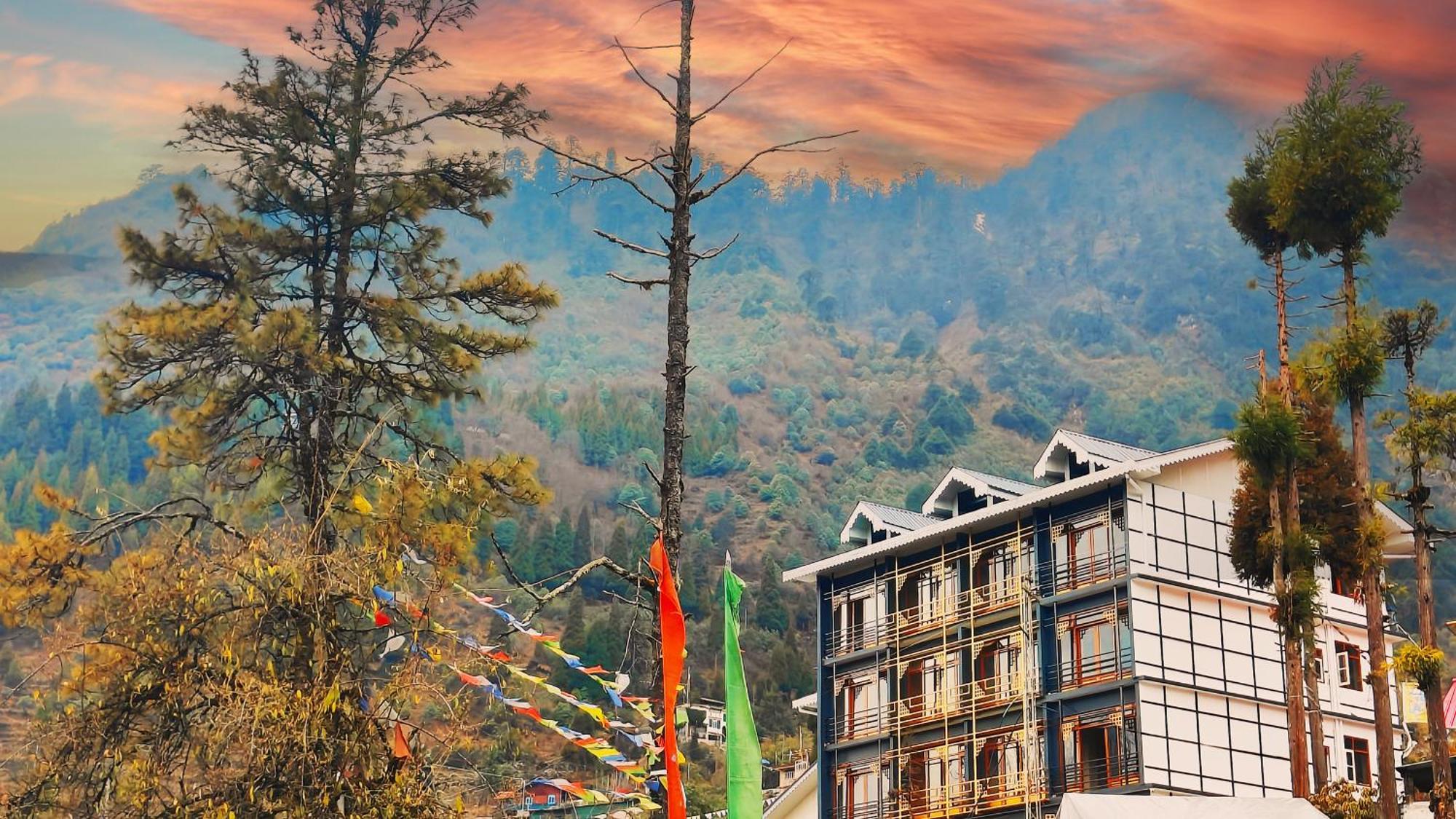 Mount Bayul Shangri-La Resort Lachung Dış mekan fotoğraf